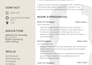 do infographic resume design and CV design